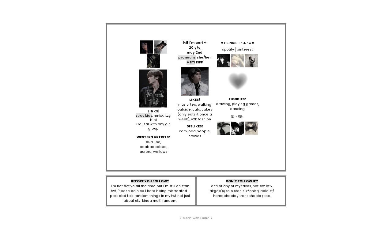 soundlesscore's carrd